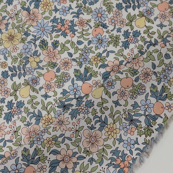 ◆輸入 リバティ LIBERTY タナローン Fruit Punch Flora フルーツパンチフローラ 約130×50cm