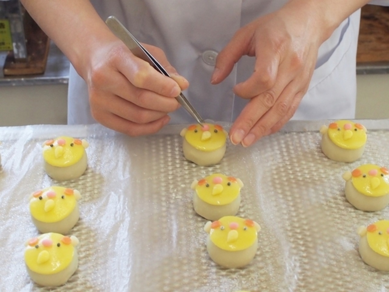 シマエナガまんじゅう４個入箱詰め