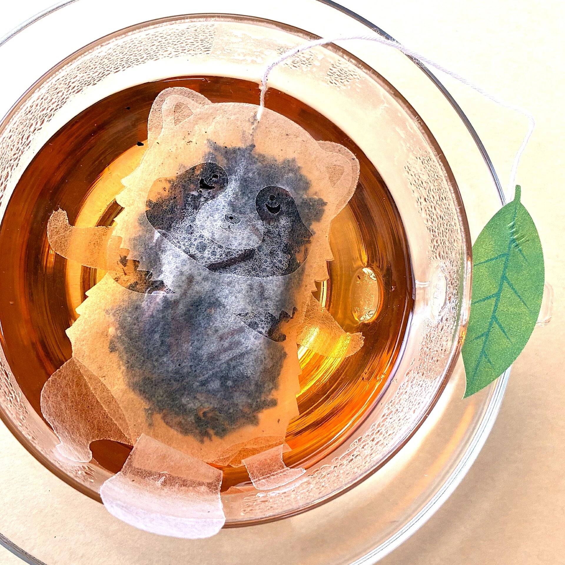 ぽんぽこだぬきのティーバッグ ほうじ茶 4p入 | オーシャンティー