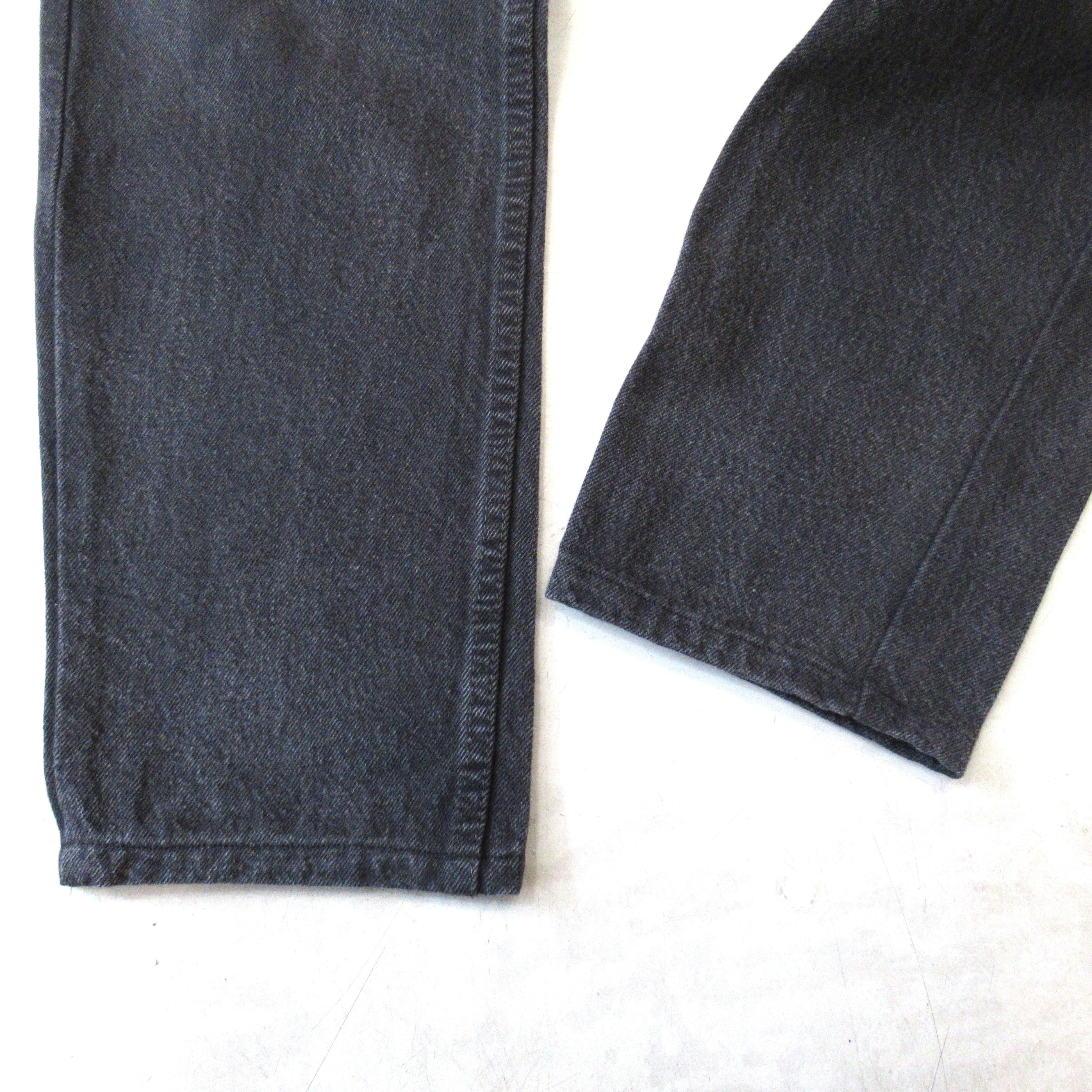 96S Levis 501 OD Black Denim Pants【W34 L30（実寸W34 L29）】 | drop by