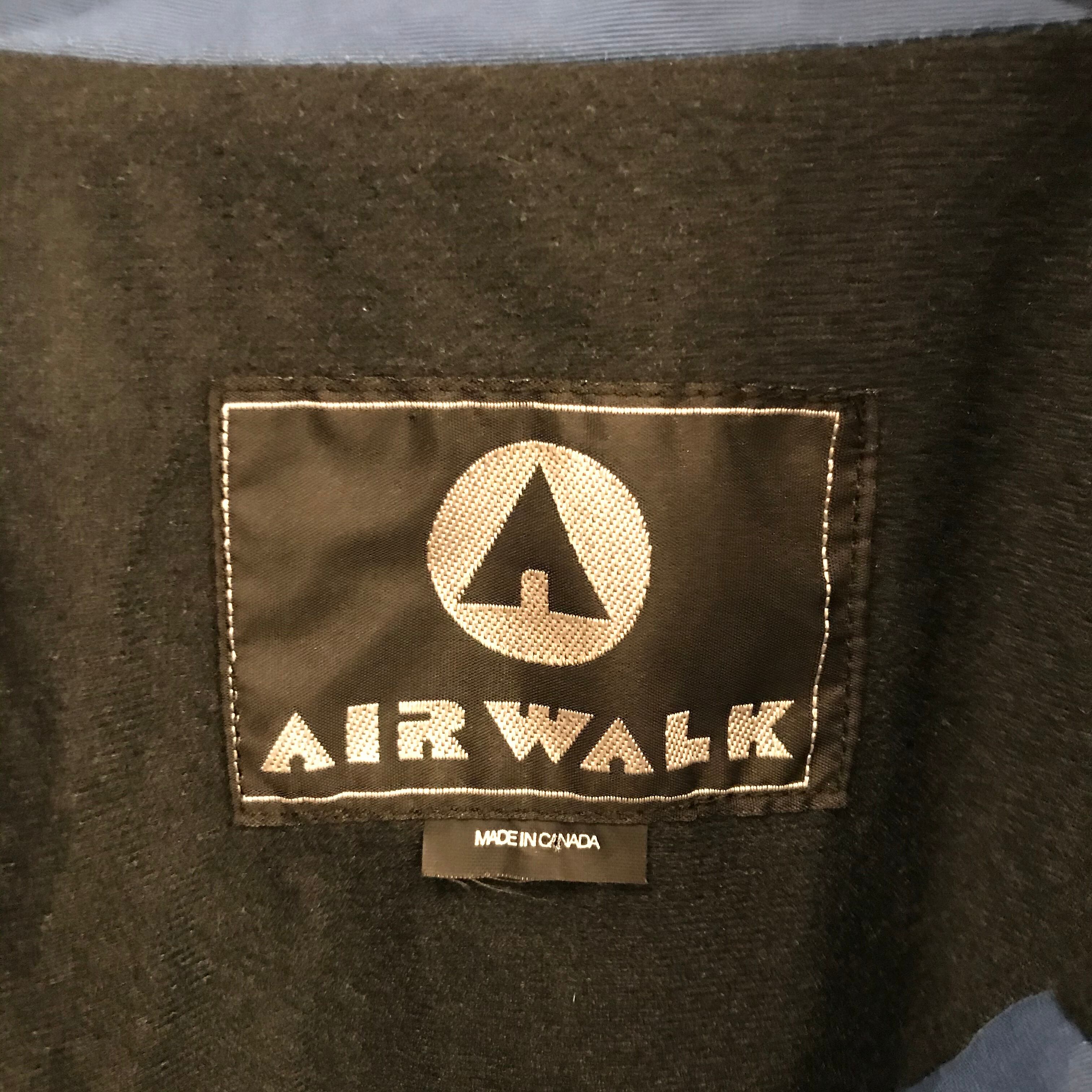 90s airwalk チェックCPOフィッシングジャケット　変形