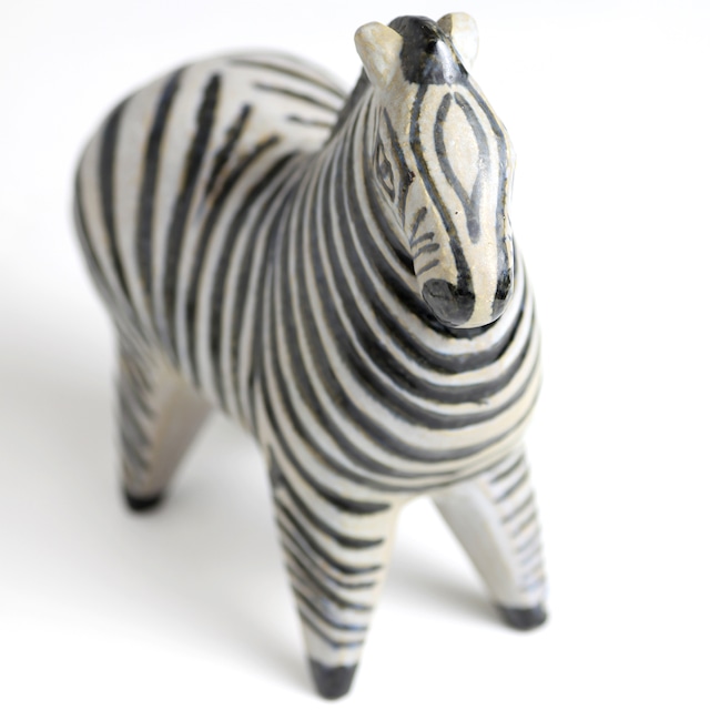 Gustavsberg グスタフスベリ Lisa Larson リサ ラーソン Stora Zoo 大きな動物園 Zebra シマウマ - 6 北欧ヴィンテージ