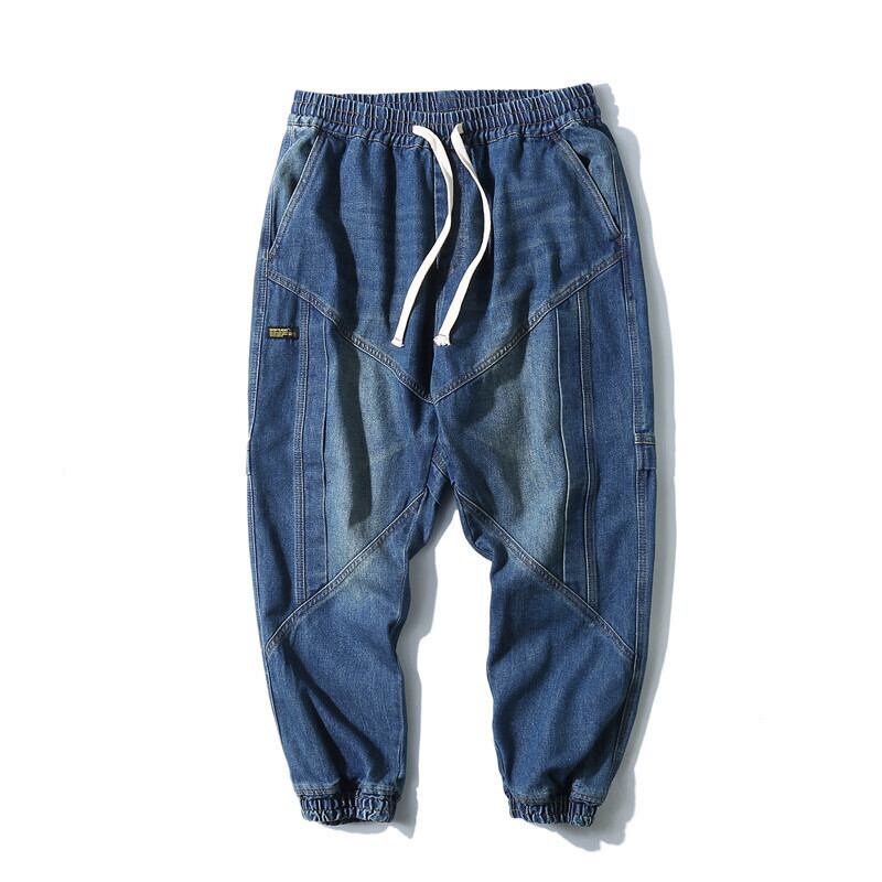 【新作】【送料無料】 Yidao Vintage Spring American Workwear Jeans Men's Trendy All-match Three-dimension Cut Loose Pants Men-Alibaba スプリング 春物 ビンテージ hip6-161112066826272