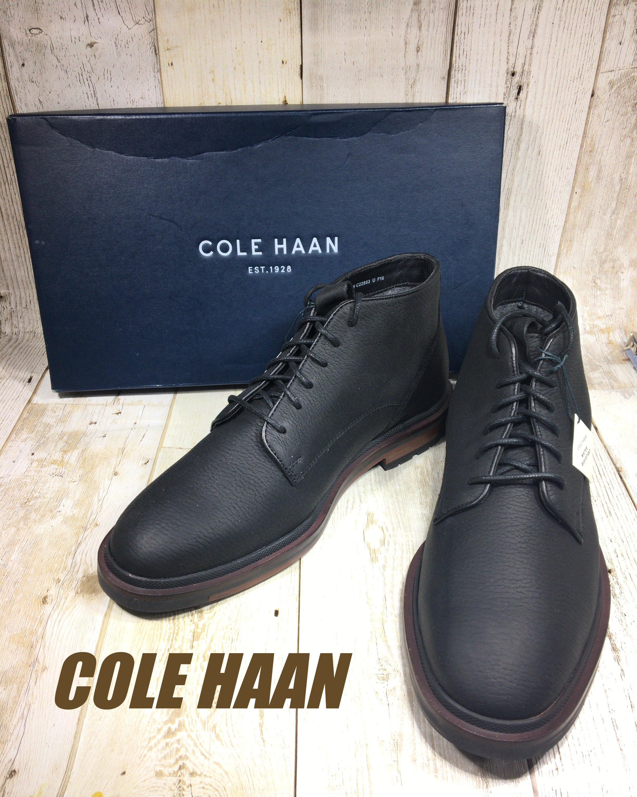 新品未使用 Cole Haan コールハーン チャッカブーツ US7H 25.5cm