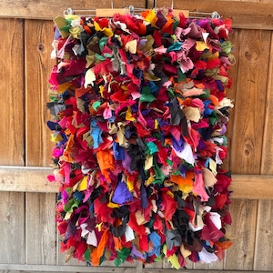 yao "India Bushy Rug L Vivid" 61cm×96cm ラグ④