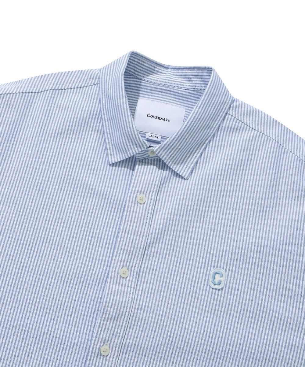 ☆ENHYPEN ヒスン 着用！！【COVERNAT】STRIPED OXFORD SHIRTS