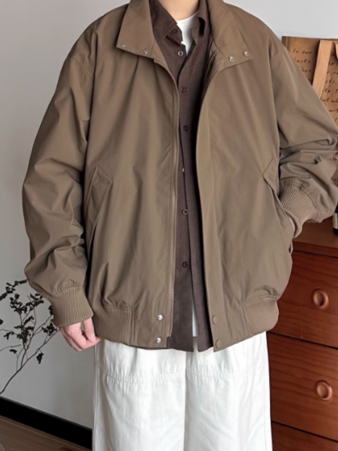 ツイルジップブルゾン　 TB1536・画像2