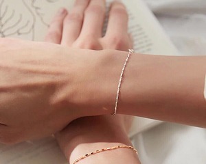 【8】ブレスレット / ゴールド / シルバー / 長さ21cm