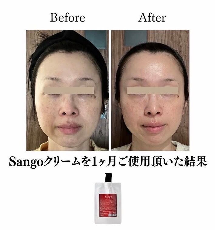 正規販売店】Sango（サンゴ）クリーム｜潤いを閉じ込め、翌朝もっちり