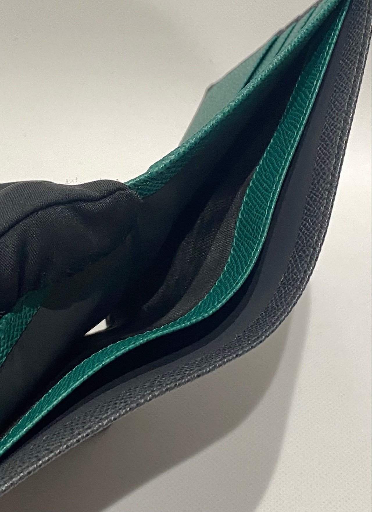 BVLGARI ブルガリ 二つ折り財布 メンズ 289111 GRAIN/CHARCOAL DIA
