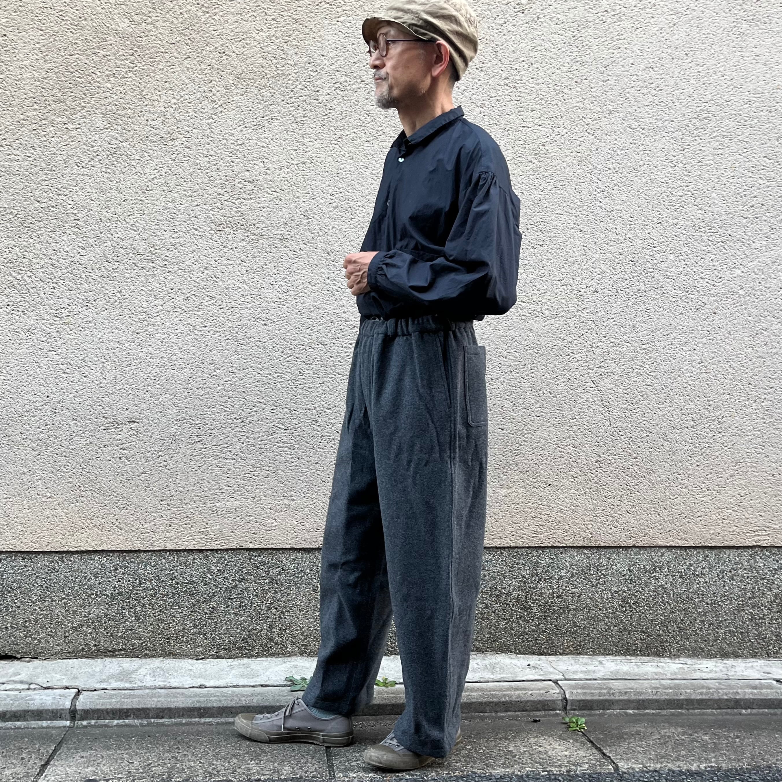 MITTAN ウールブラウンケットパンツ MITTAN ［PT-95］ストレートウールブランケットパンツ 2色展開