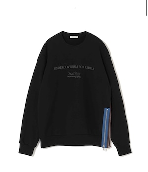 UNDERCOVER : SWEAT SHIRTS UP2F4802 C/# BLACK SIZE 3