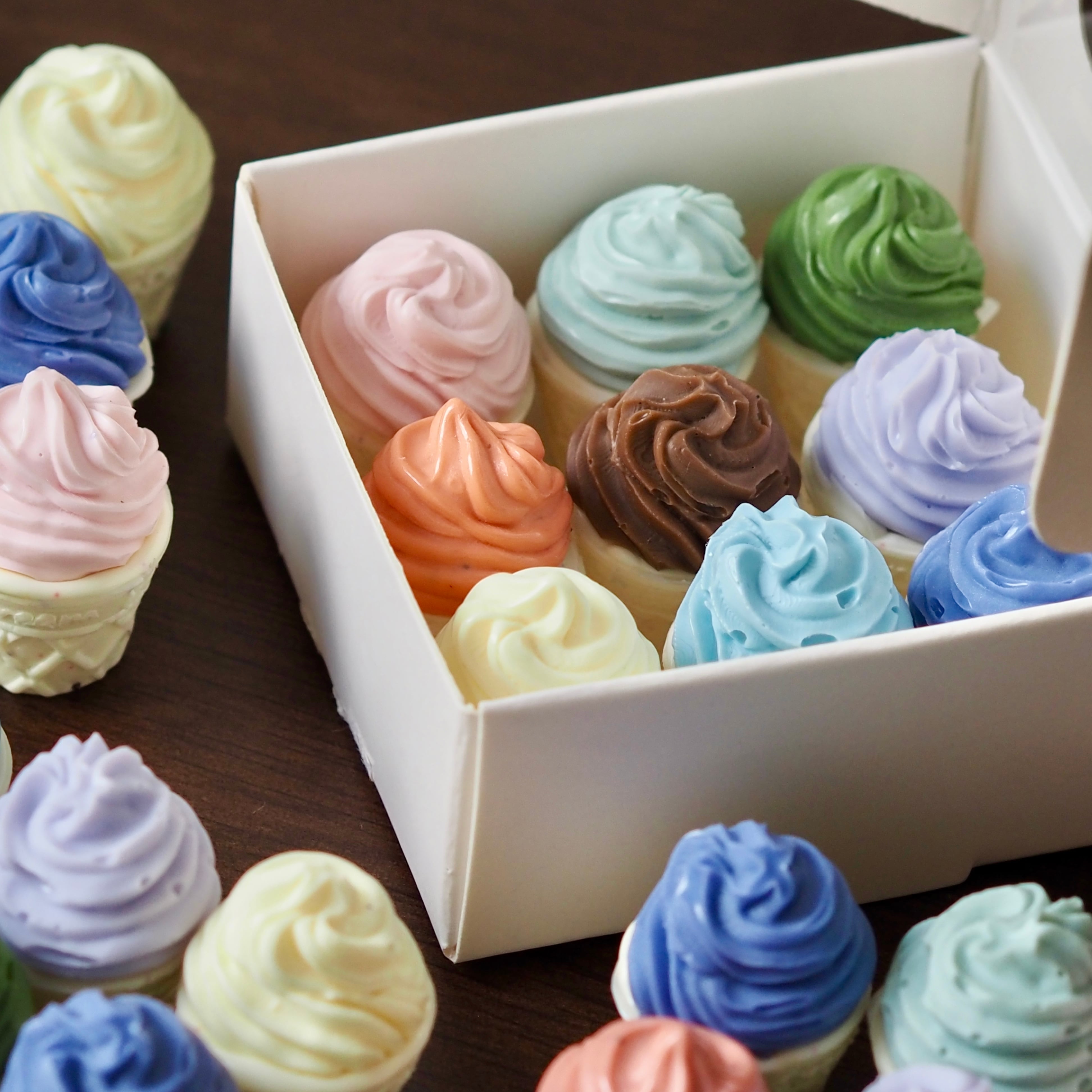 ソフトクリームボックス【9色セット】・シーリングワックス