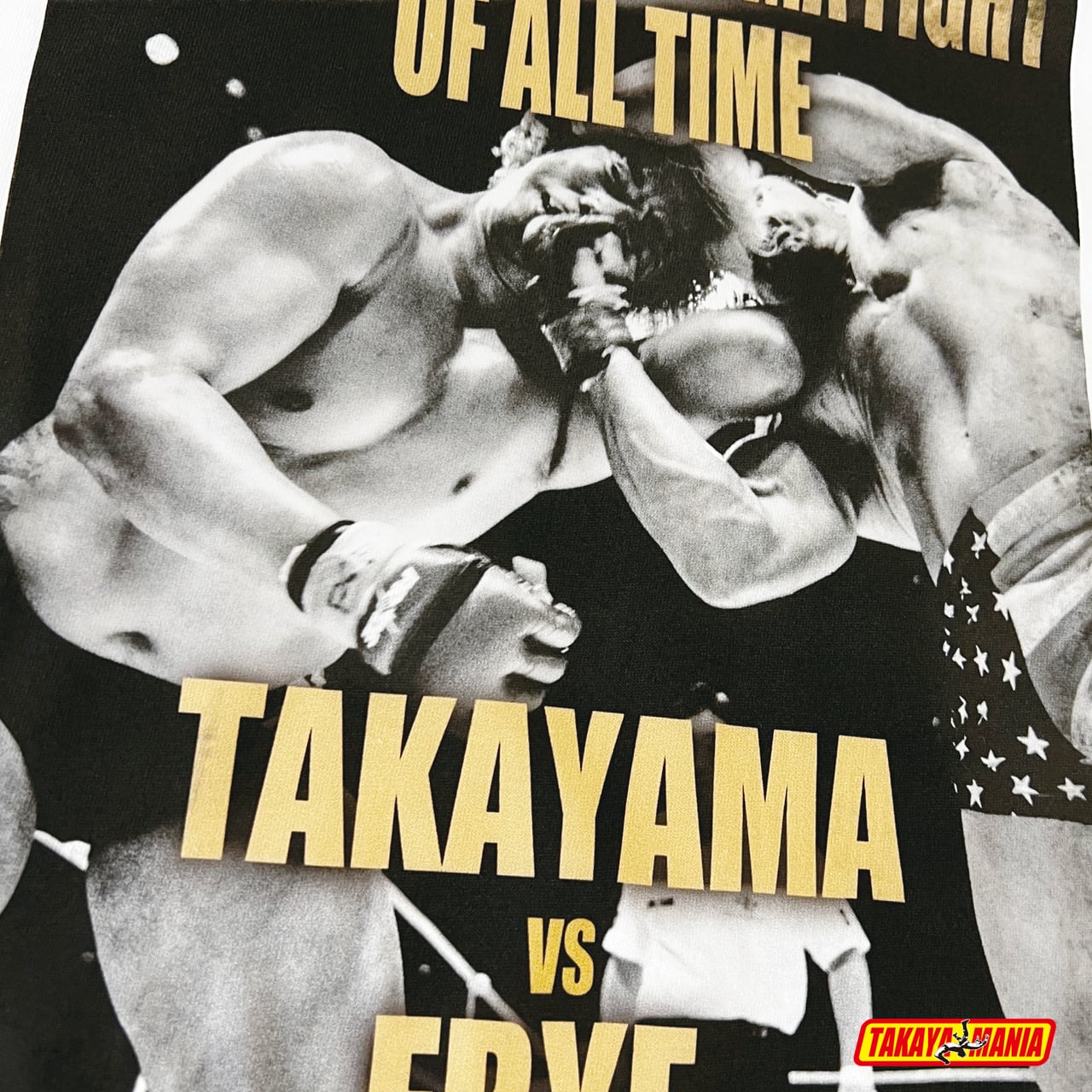高山 vs FRYE 20TH ANNIVERSARY TEE WHITE | TAKAYAMANIA