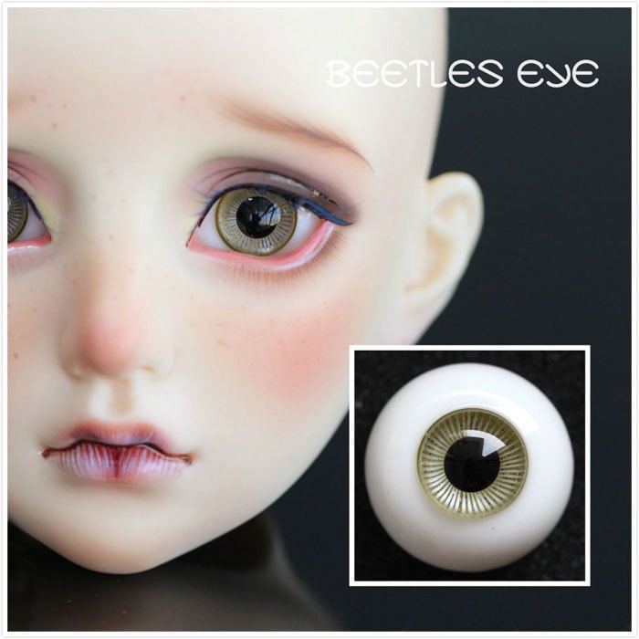 ドール用グラスアイ eye イエローグレー系 A-05 6mm/8mm/10mm12mm/14mm/16mm/18mmサイズ人形用  球体関節人形用/Dolly Planet | BTGARDEN powered by BASE