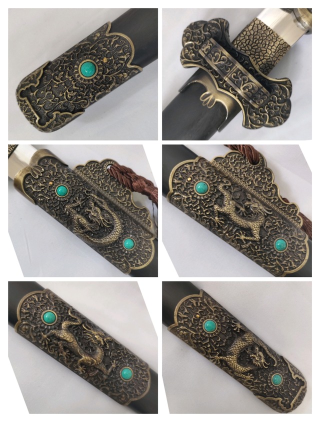 金麒麟装唐大刀 アルミ合金刀身 模造刀 中国剣 古代日本刀