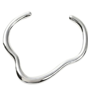 【衣】Nothing&Others Thickness asymmetry wave Bangle