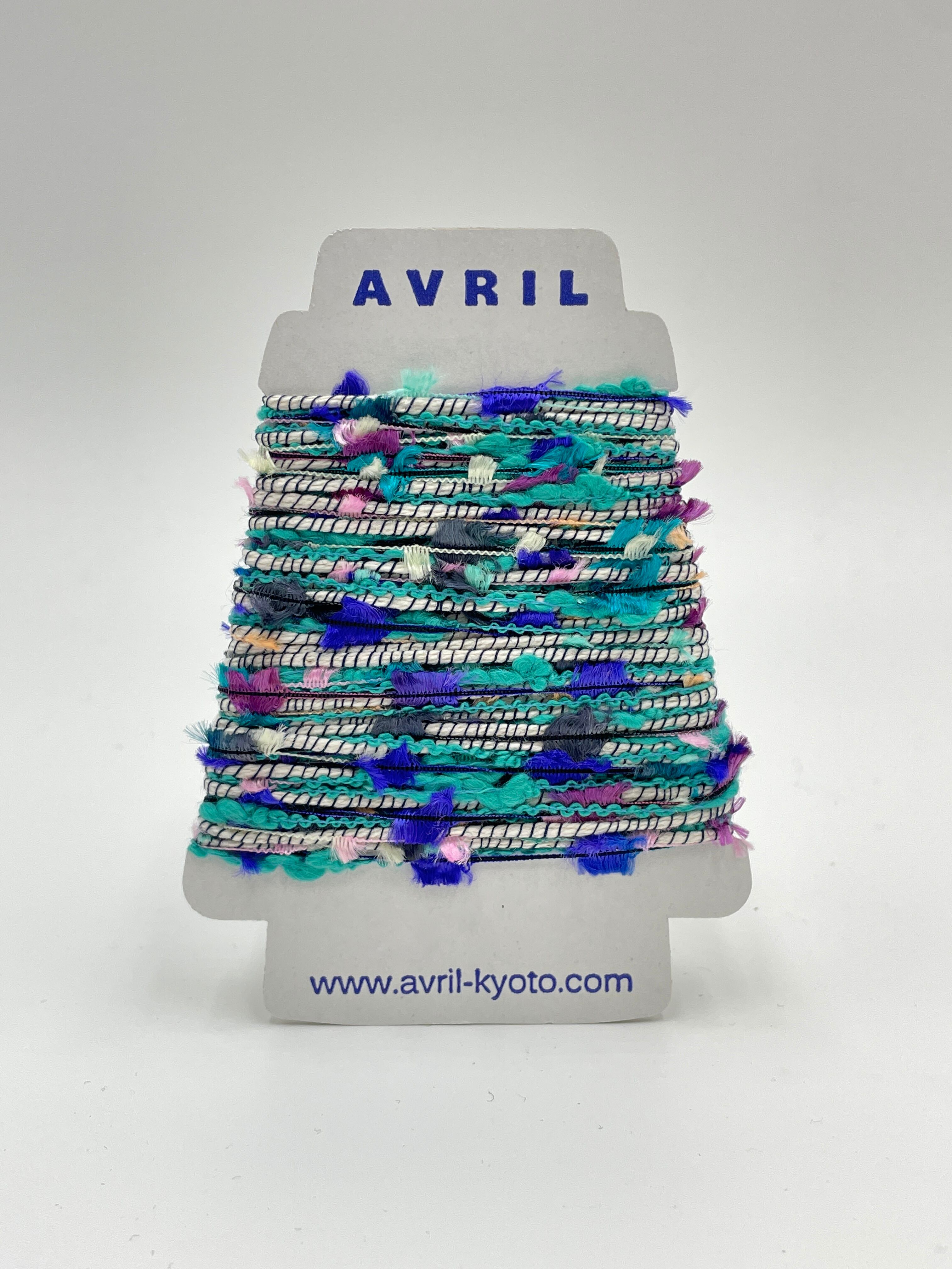 集めたくなる♬楽しい♬可愛い♡『ちょこっと巻きのファンシー糸』AVRILペラコーン176