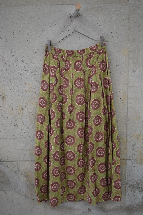 African Batik Voluminous Skirt
