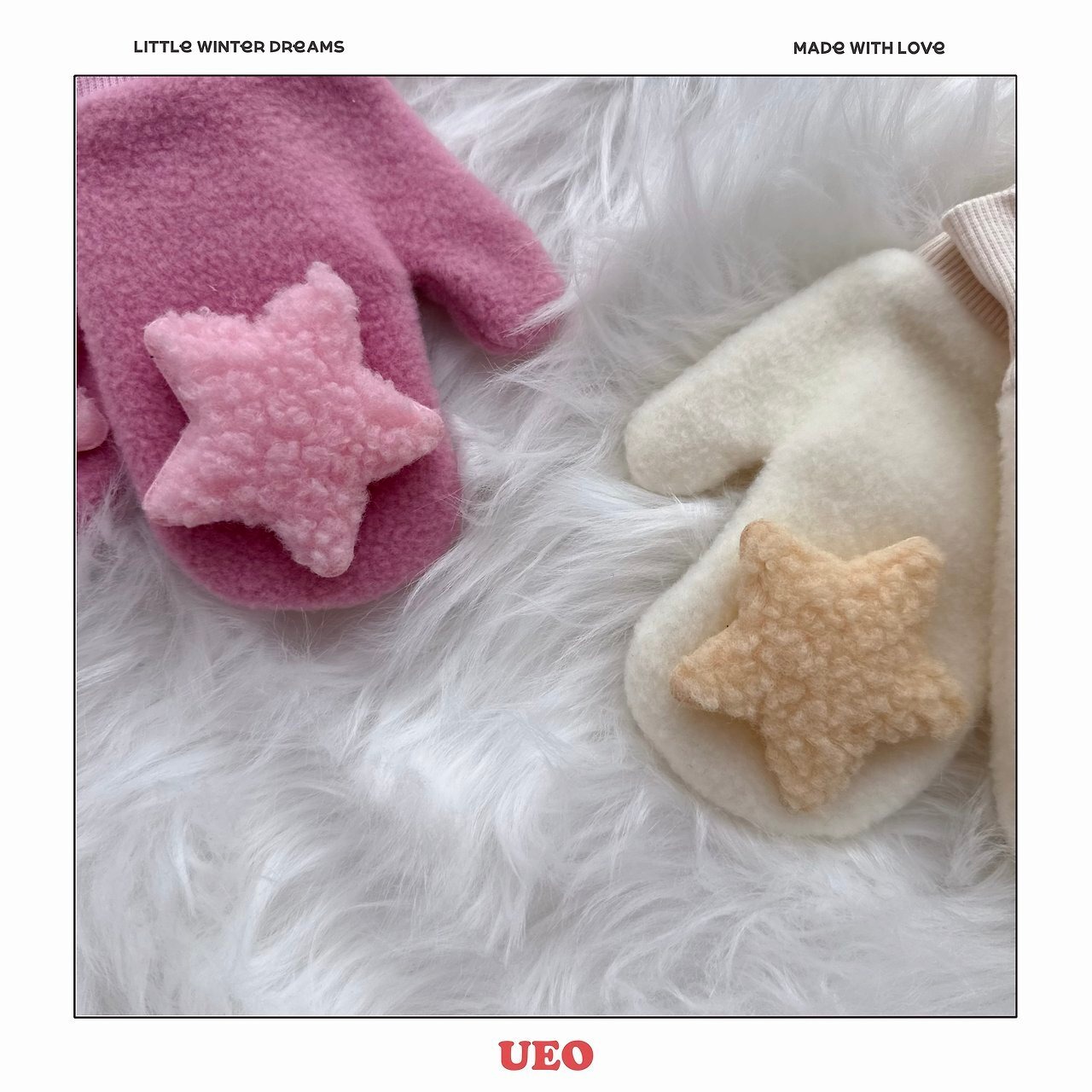 UEO［取寄］star mittens 26winter