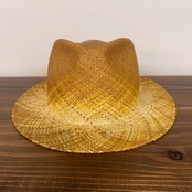 パナマ放射線中折れハット  ブラウンM