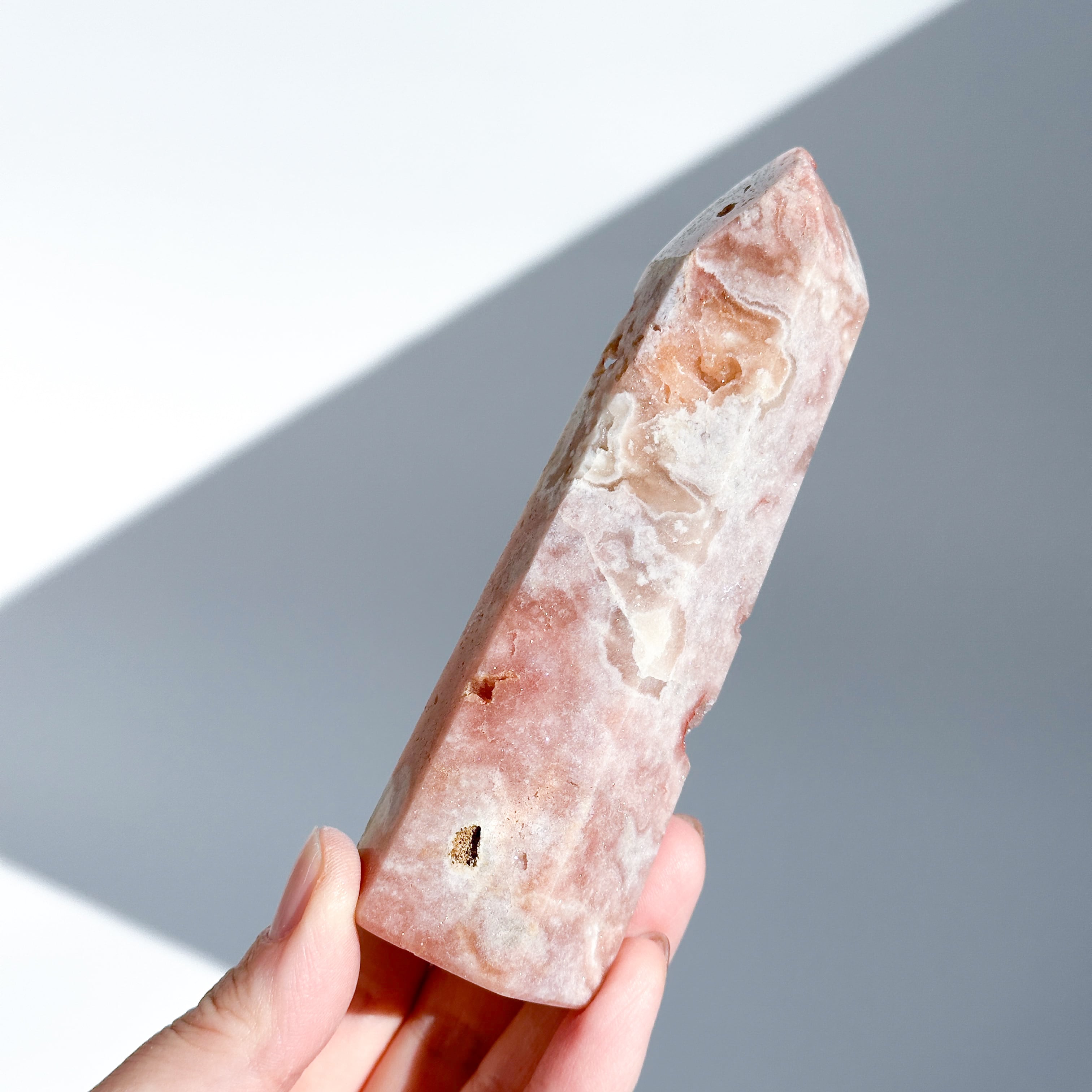 ハイクオリティ】ピンクアメジスト タワー21◇ Pink Amethyst ◇天然石