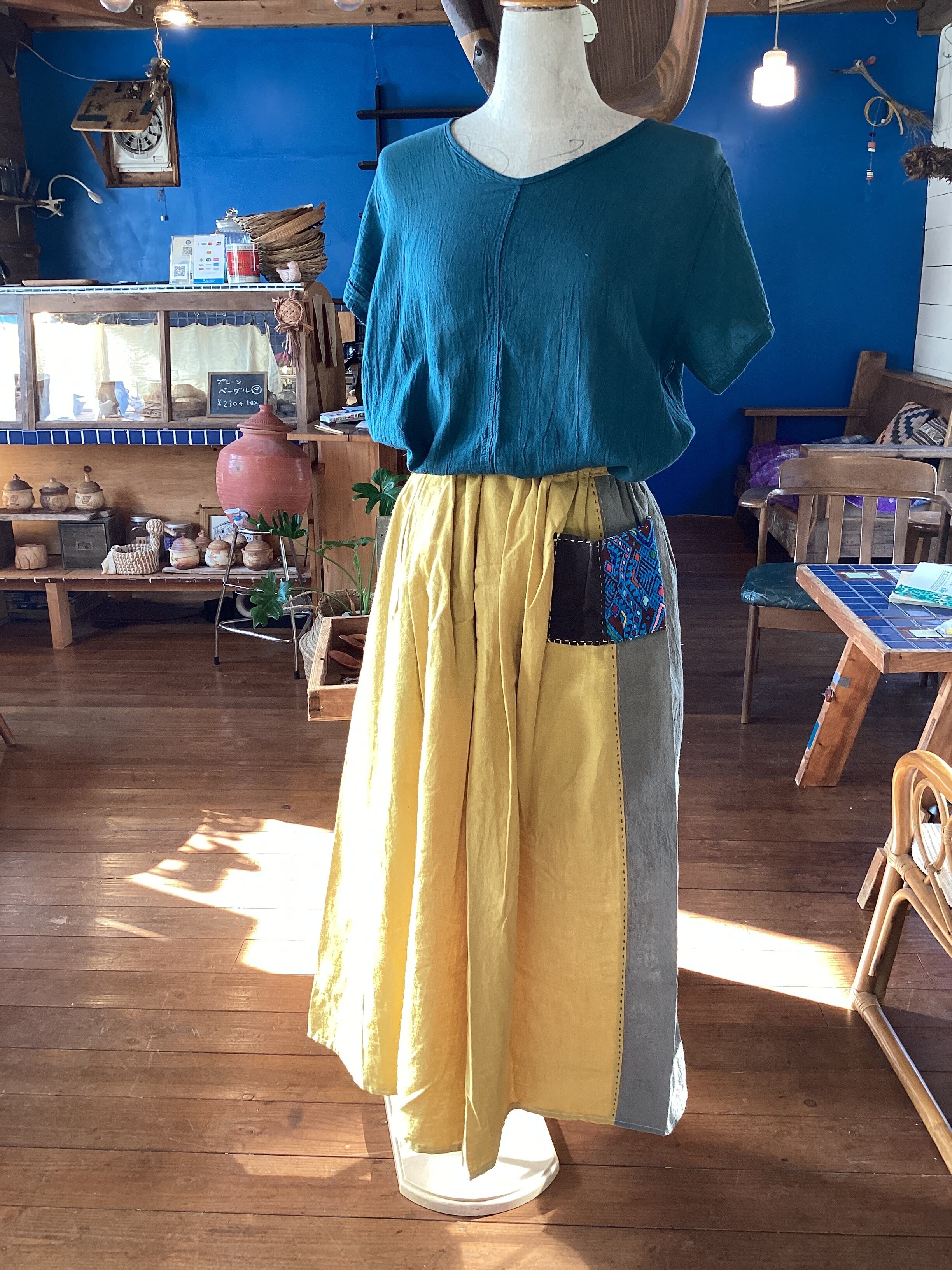 道草スカート:ミモザのような