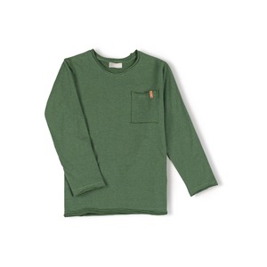 即納【nixnut】Longsleeve / Moss stripe トップス / ニックスナット