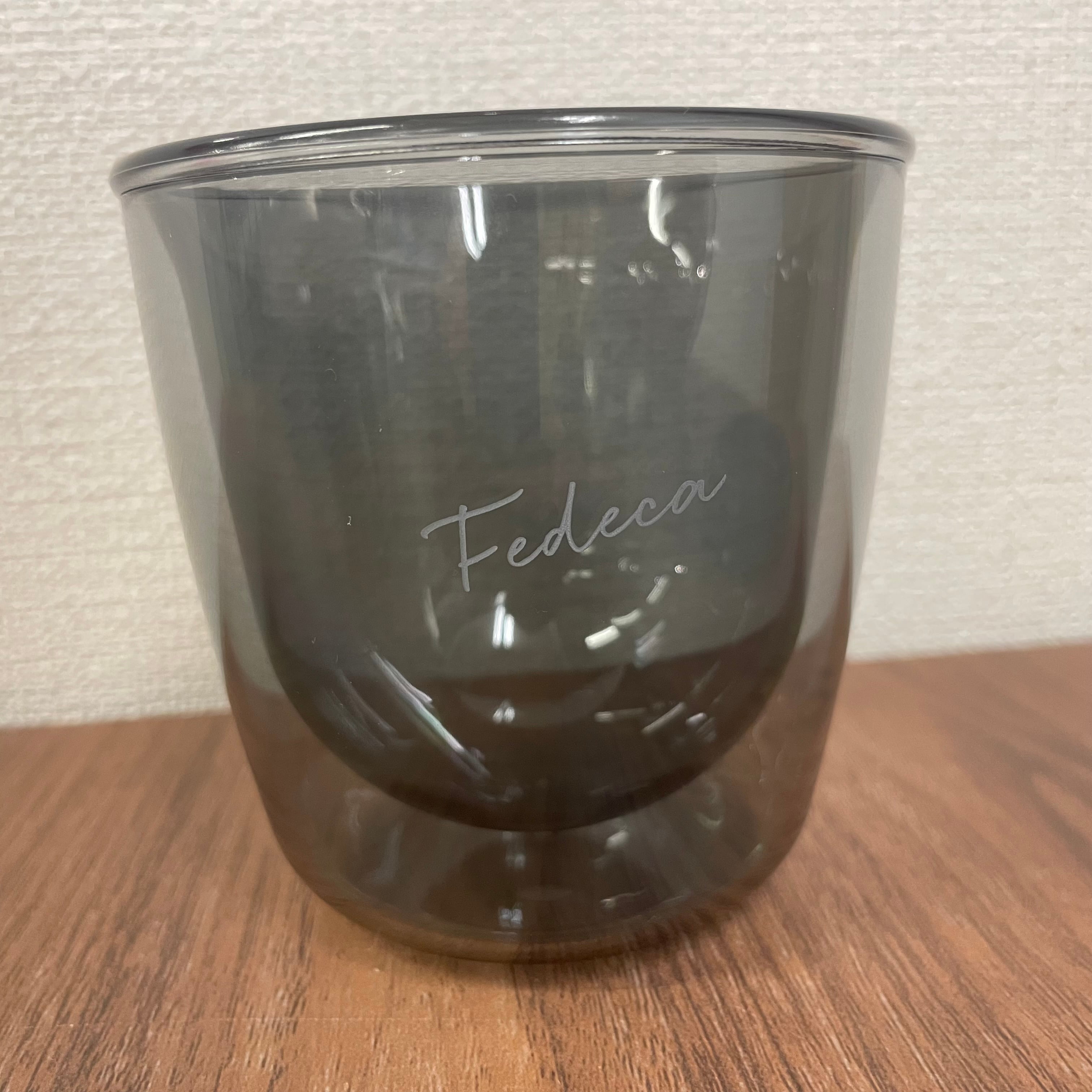 フェデカ われないダブルウォールグラス 200ml ※コースター別売