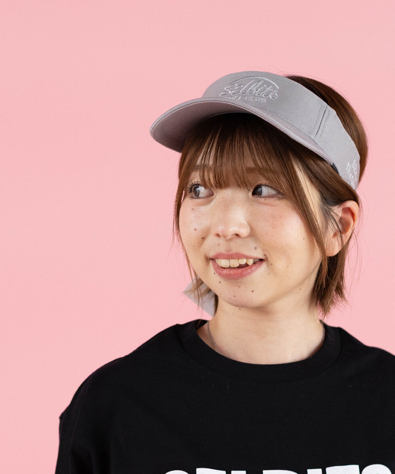 SELBITS LOGO SUN VISOR ”gray”