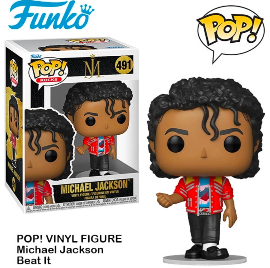 ☆US直輸入☆ FUNKO 【 POP! ROCKS VINYL FIGURE MICHAEL JACKSON ( マイケル・ジャクソン )】 ビニールフィギュア〚アメリカン雑貨 アメトイ〛