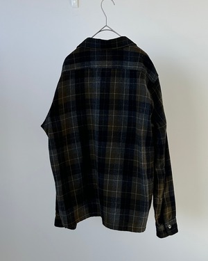 Vintage 70-80s Wool Check Shirt