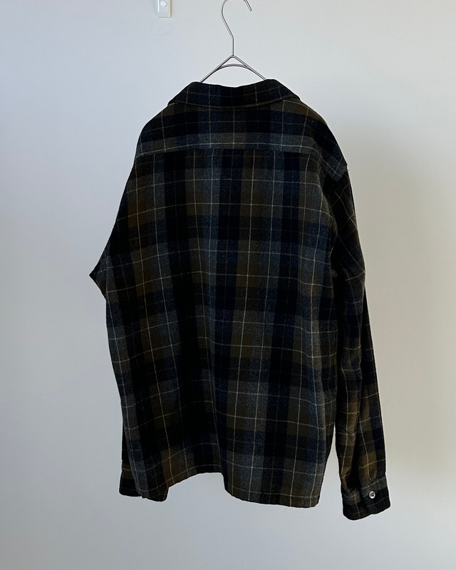 Vintage 70-80s Wool Check Shirt