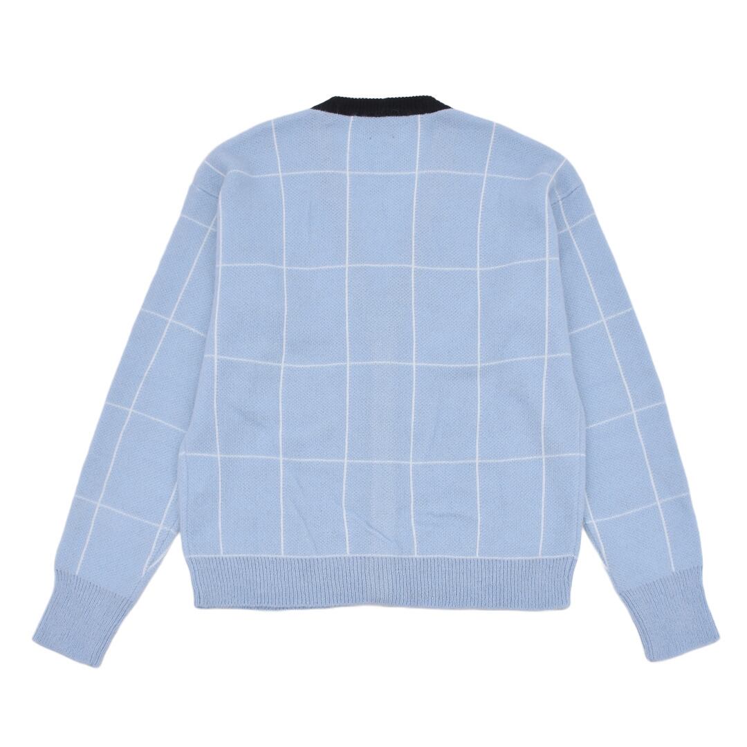 RASSVET】MEN RASSVET CARDIGAN KNIT(BLUE) | AYIN