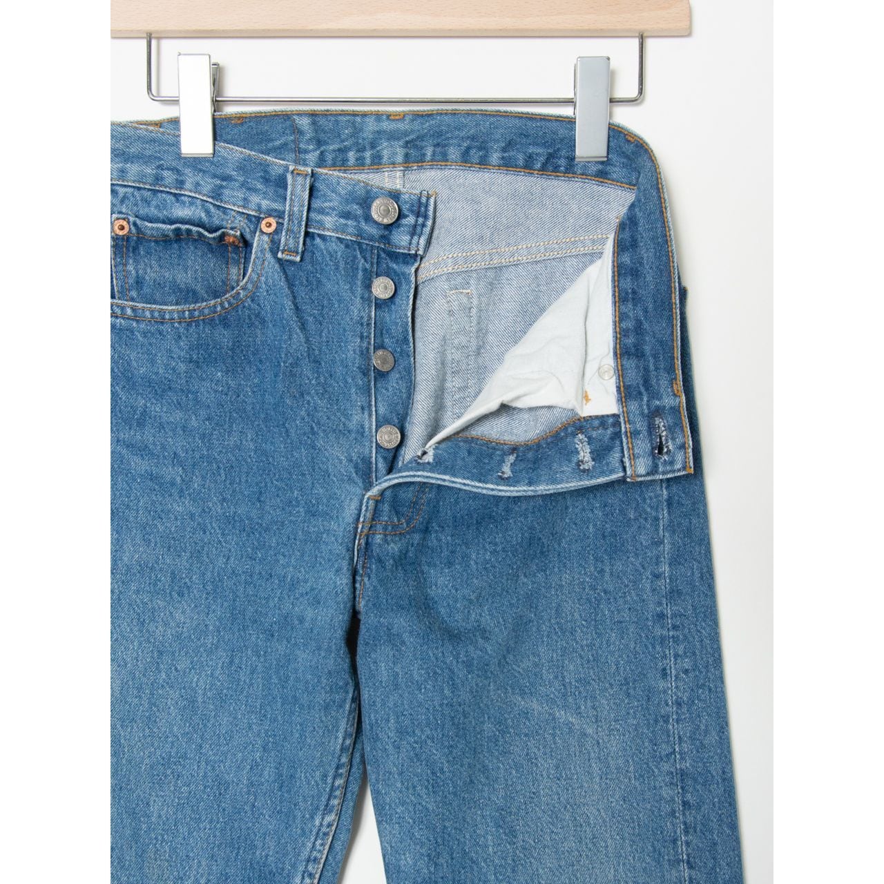 LEVI'S 501】Made in U.S.A. straight denim pants W28 L36 ...