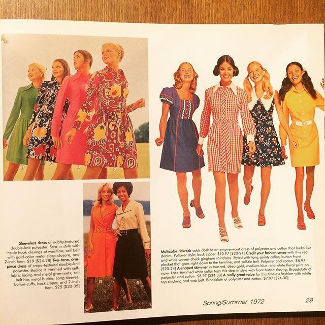 ファッションの本「Fashionable Clothing: From the Sears Catalogs - Early 1970s」 - 画像2