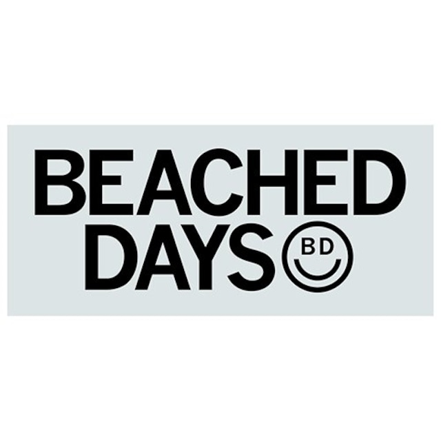 ［BEACHED DAYS］Logo Sticker