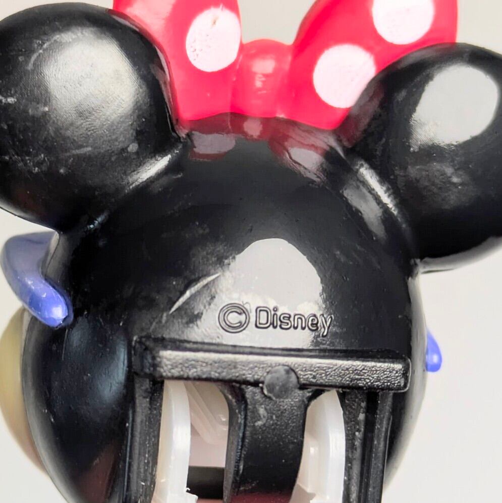 ☆ VINTAGE 90' ☆【 Minnie Mouse ( ミニー・マウス )  】『 リボン&サングラス 』PEZ / ペッツ CANDY&DISPENSER / ヨーロッパPEZ（ハンガリー） 〚アメリカン雑貨 アメトイ〛