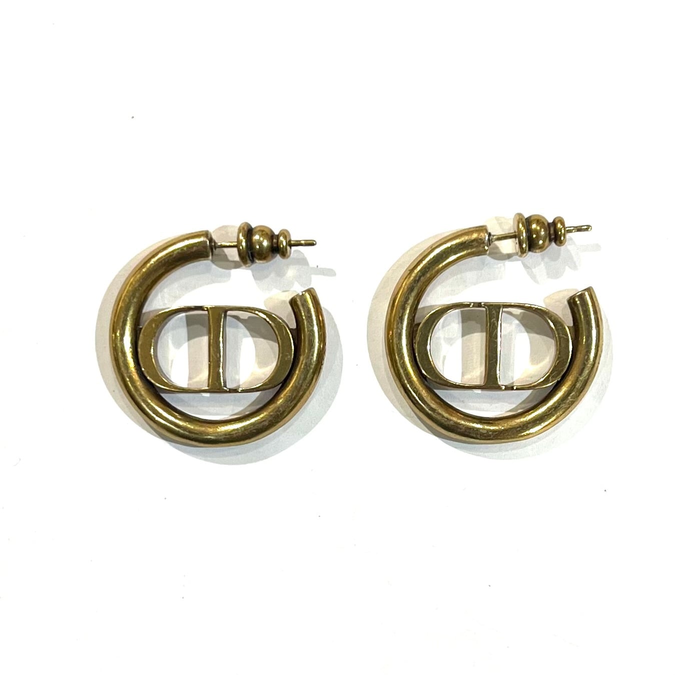 Christian Dior】2230 DIOR 30 MONTAIGNE モンテーニュ CDロゴ フープ