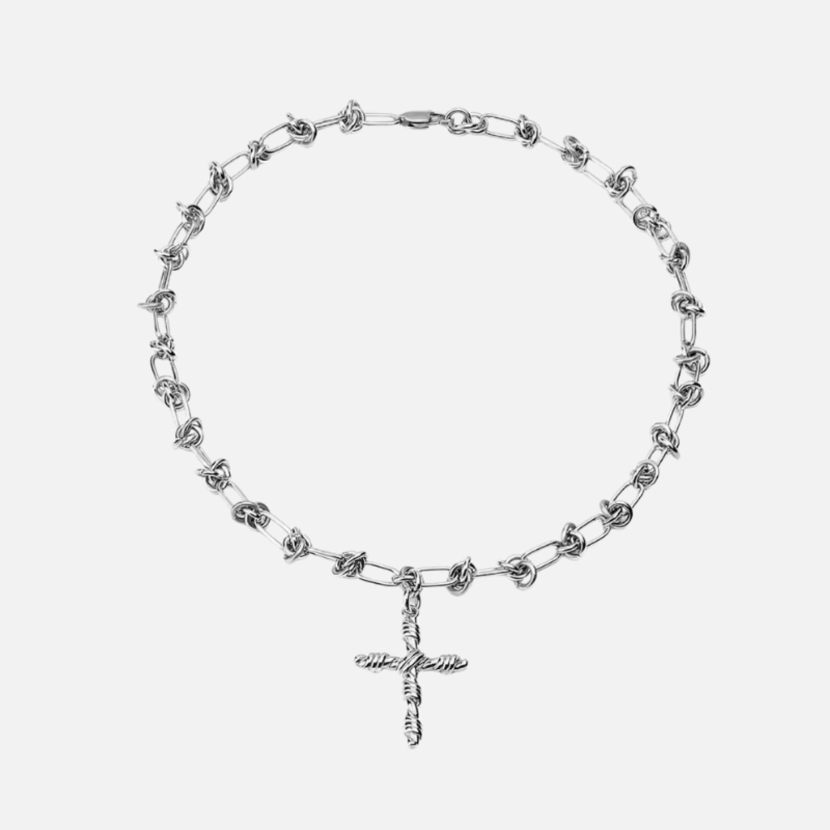 【FLEX0309】Cross Snot Chain Necklace | FLEX MADE | フレックスメイド