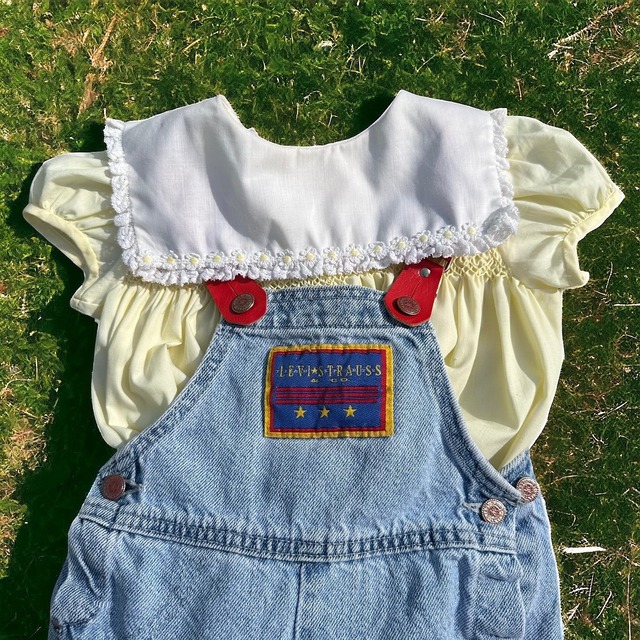 【KIDS】vintage flower tunic size:18month