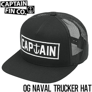 【送料無料】メッシュキャップ スナップバックキャップ  帽子 CAPTAIN FIN キャプテンフィン OG NAVAL TRUCKER HAT 21D5512406 日本代理店正規品