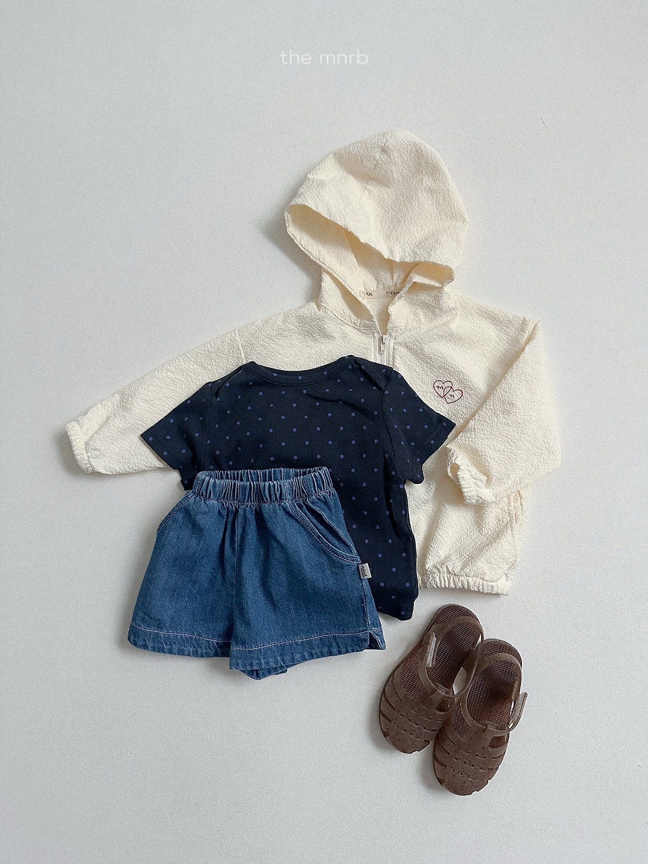 【取寄/韓国直送】minirobe 26/SM ドングリデニムパンツ｜夏服｜韓国子供服