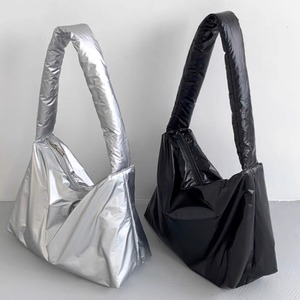 Soft zipper shoulder bag　2colors　RW0282