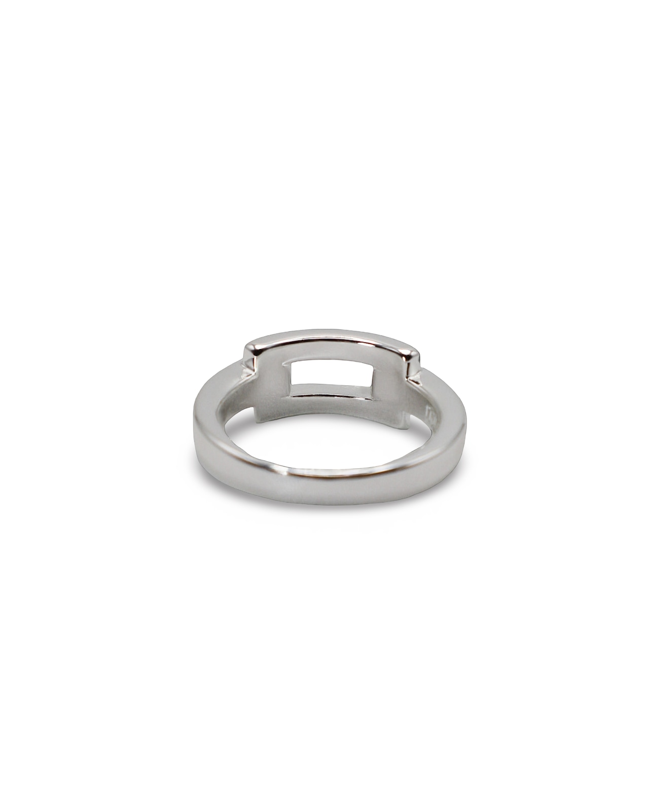 Square Link Ring “Lumivé”