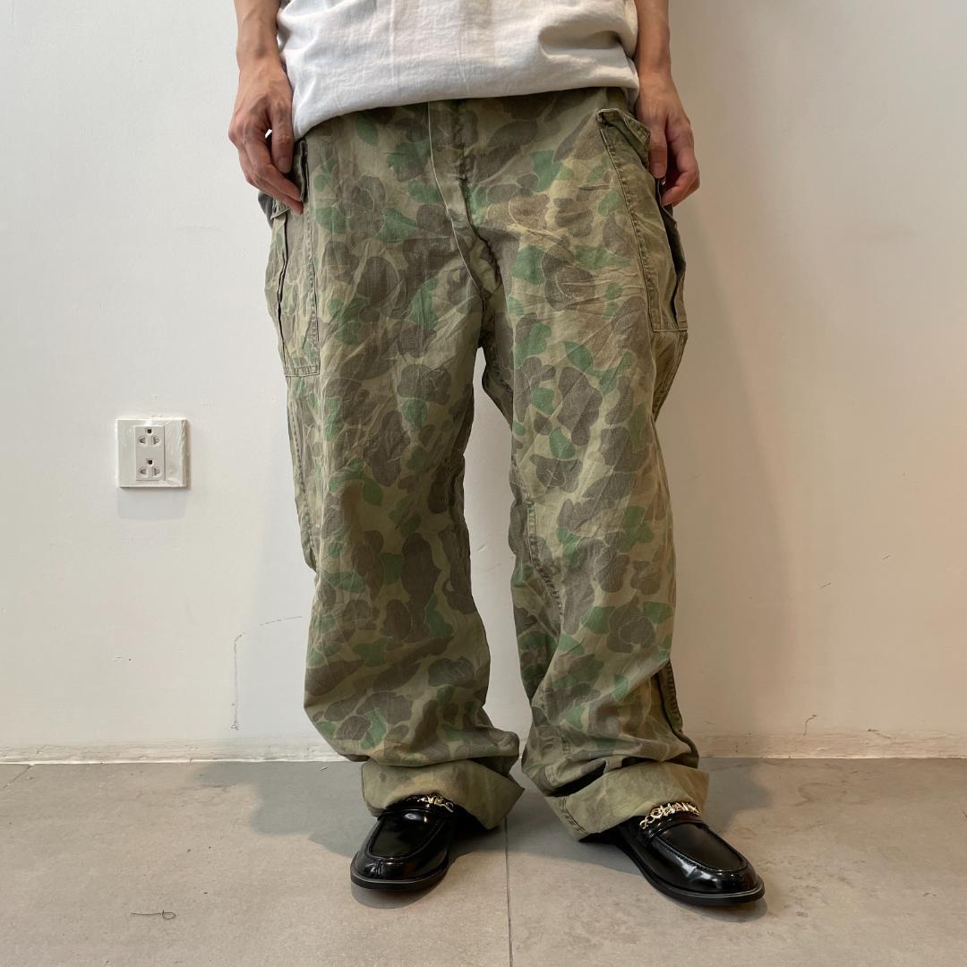 32】実品 USMC ダックハンターカモ 13スター コットンツイル 60s 