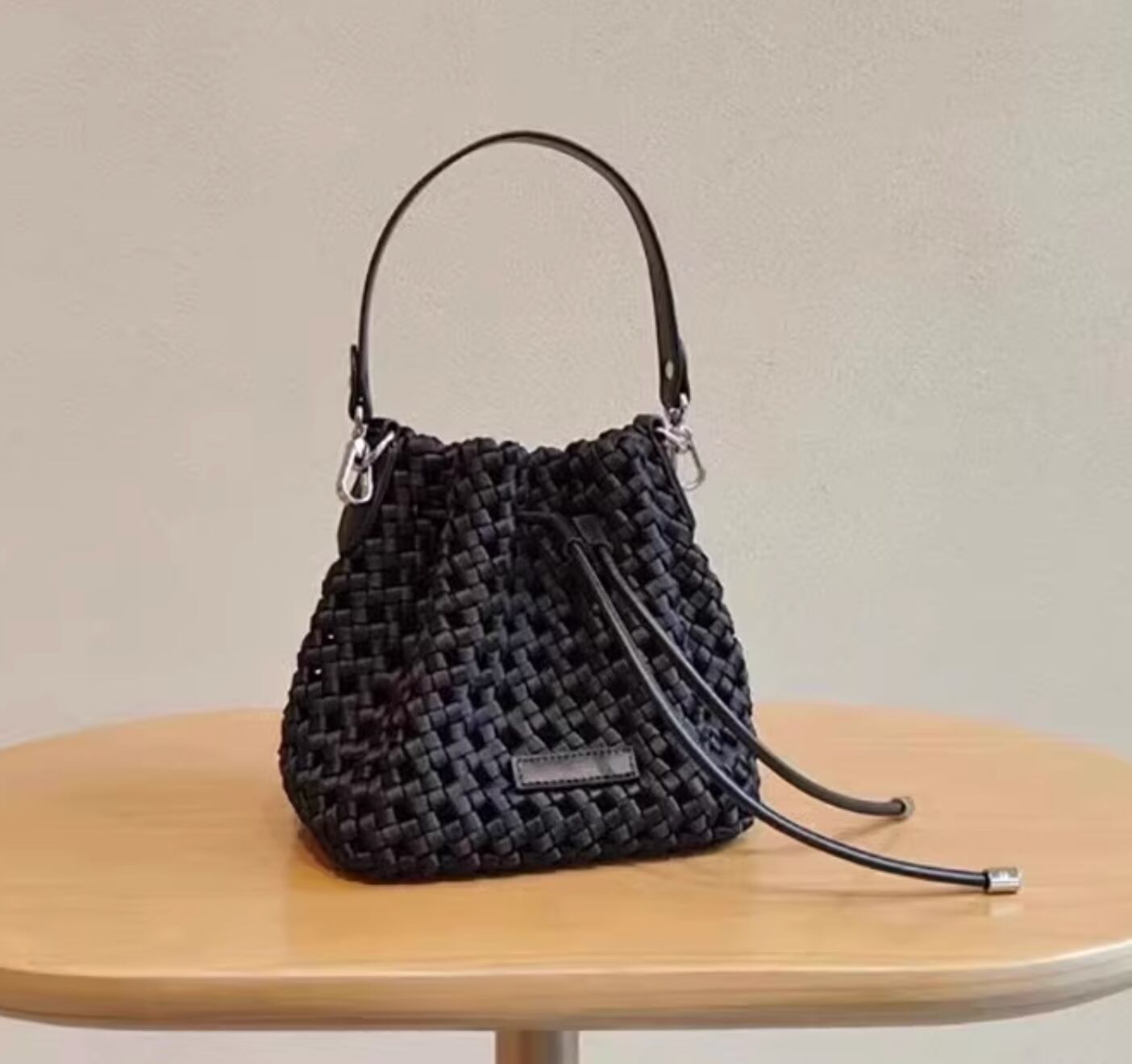 French Portable Bucket Bag