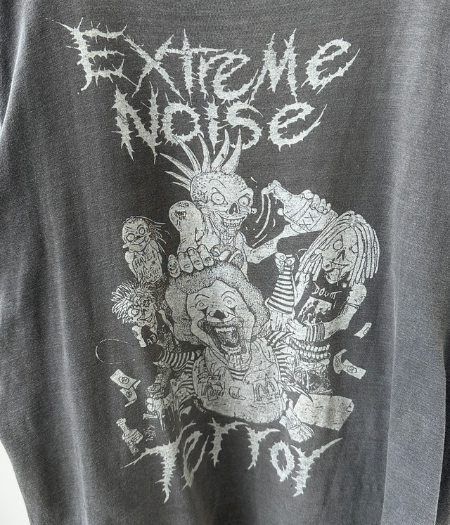 -Extreme Noise Terror- Vintage 80-90s M Print T-Shirt