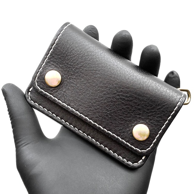 mini Trucker Wallet (Nebraska×Porosus)