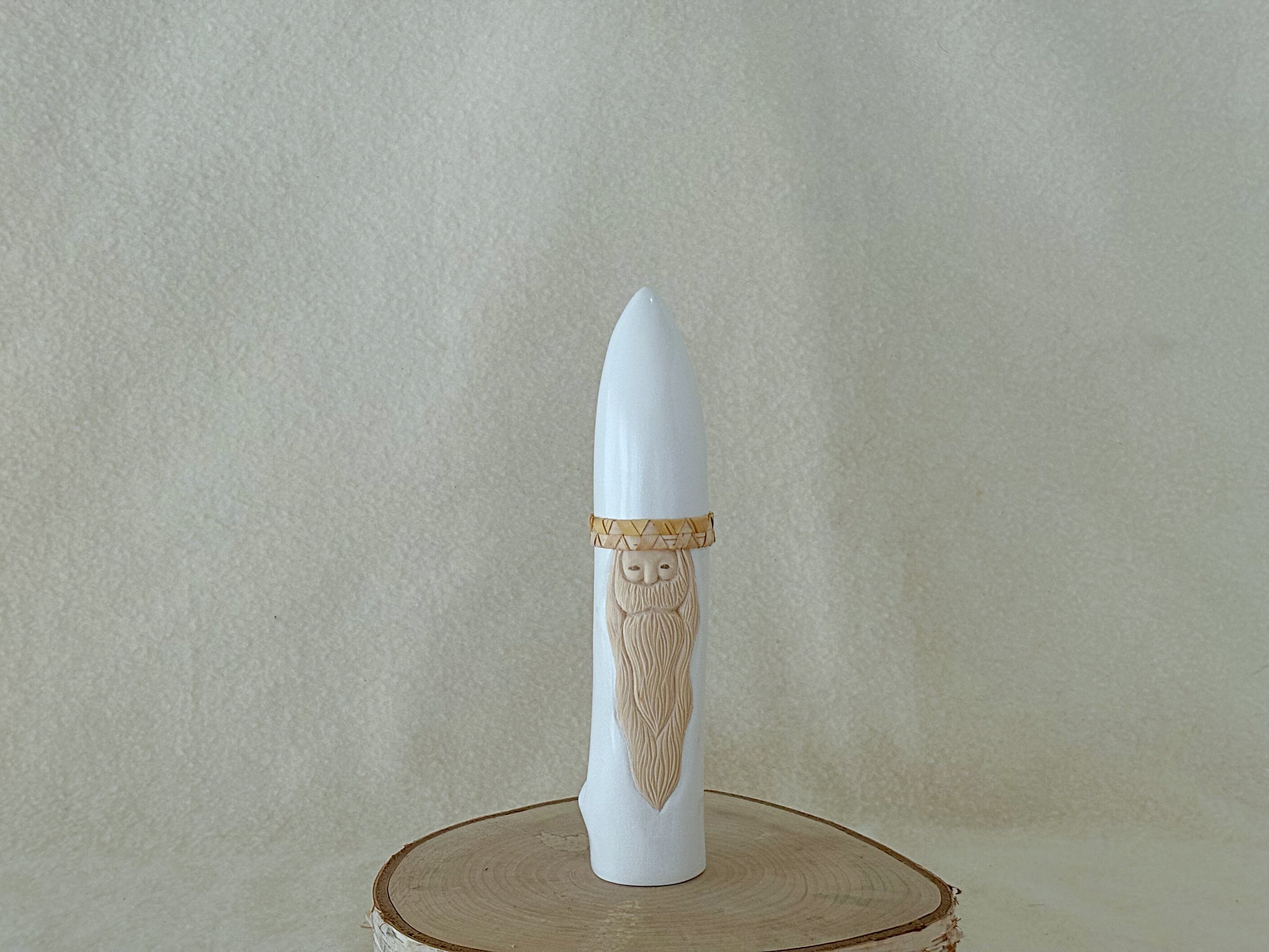 #045 SHIRAKABA SANTA white